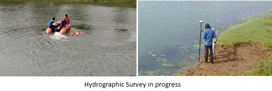 Hydrographic Survey in progress