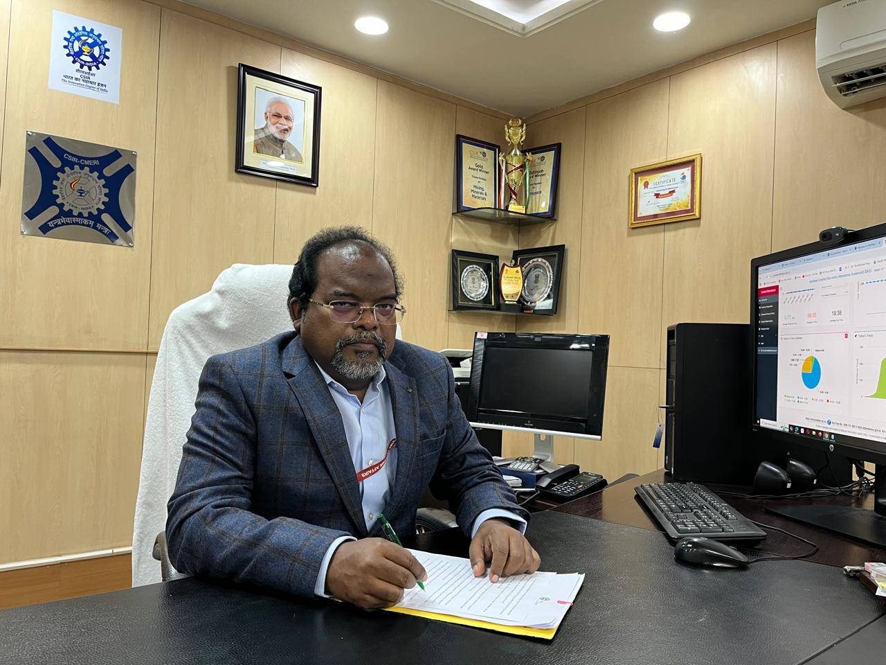 Dr N C Murmu, Director, CSIR-CMERI