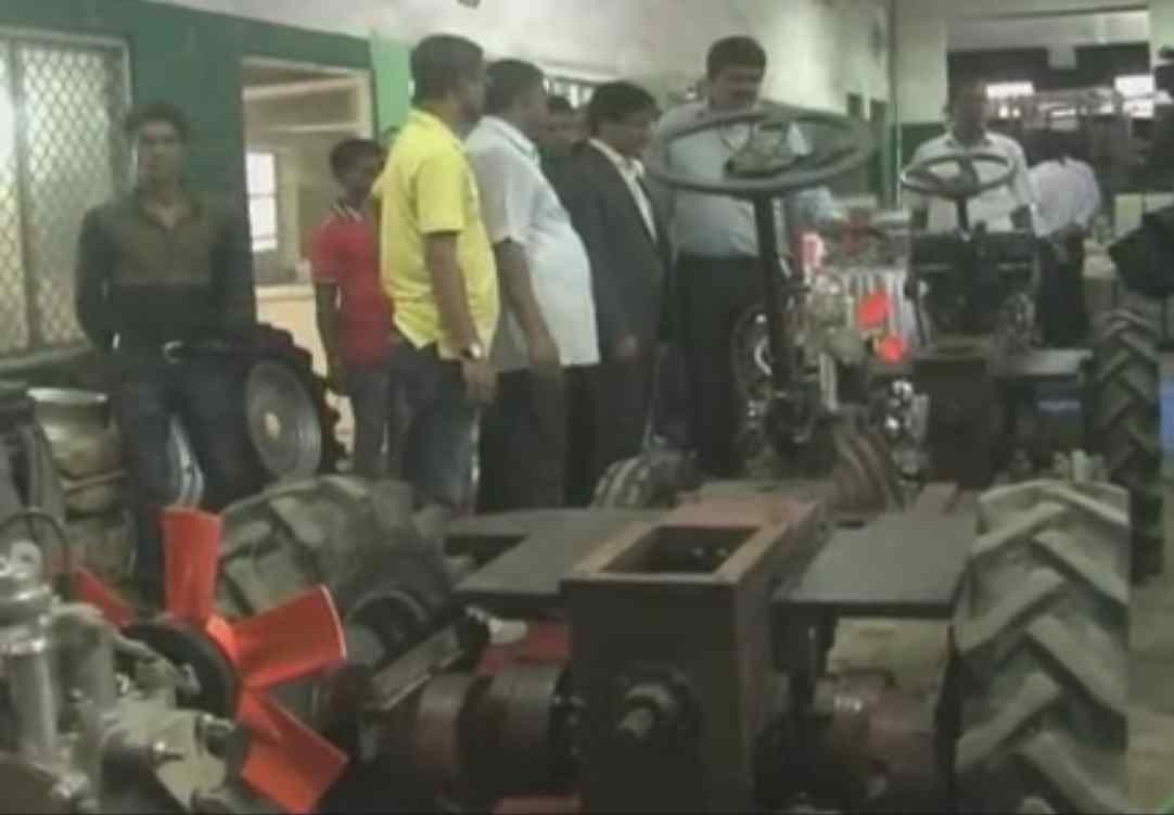 Development of assembly line for 12 HP Krishishakti tractor Development of assembly line for 12 HP Krishishakti tractor