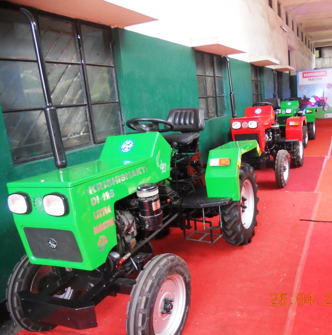 Development of assembly line for 12 HP Krishishakti tractor Development of assembly line for 12 HP Krishishakti tractor