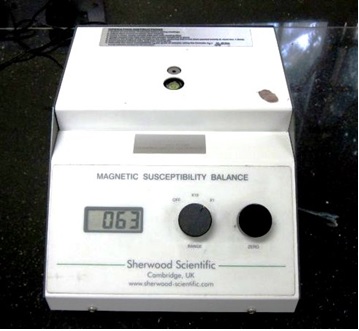 Magnetic Susceptibility Balance (Sherwood Scientific Ltd.)