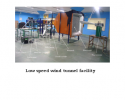 Establishment of wind tunnel facility for fluid dynamics, heat and mass transfer R & D study.