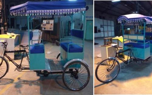 Pedal Assisted High Power E-rickshaw