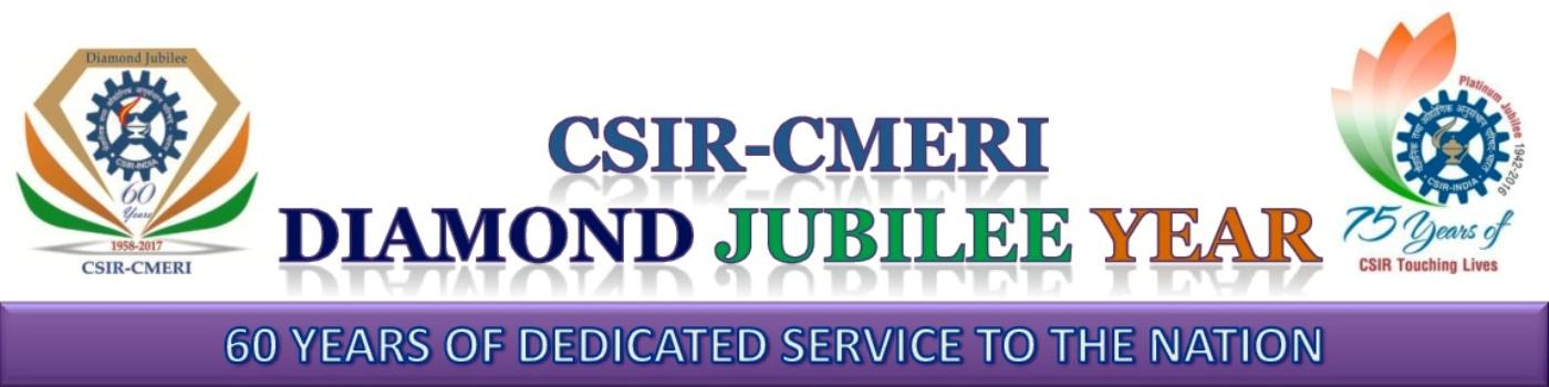 CSIR-CMERI Diamond Jubilee Celebration Year